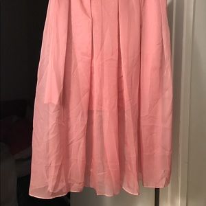 High waisted skirt size L (10-12) blush